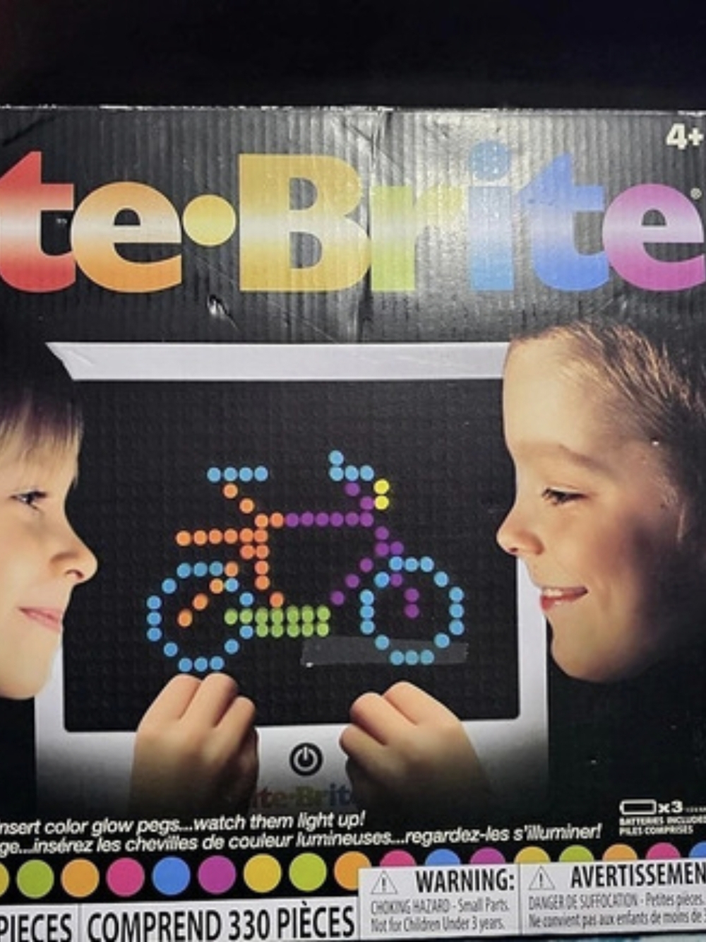 New Lite-Brite Deluxe Edition Light-Up Toy